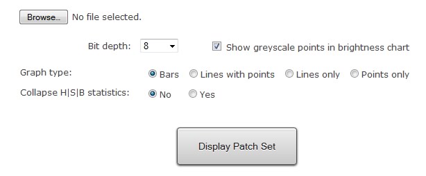 Custom Patch Set Viewer Options Interface
